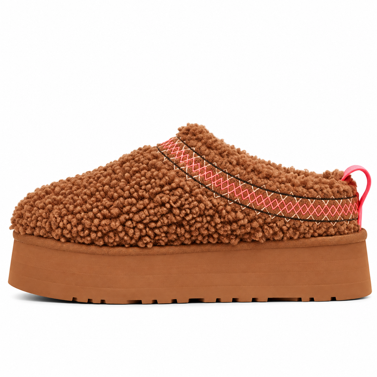 UGG Tazz Curly Chestnut, papuče, slika 1