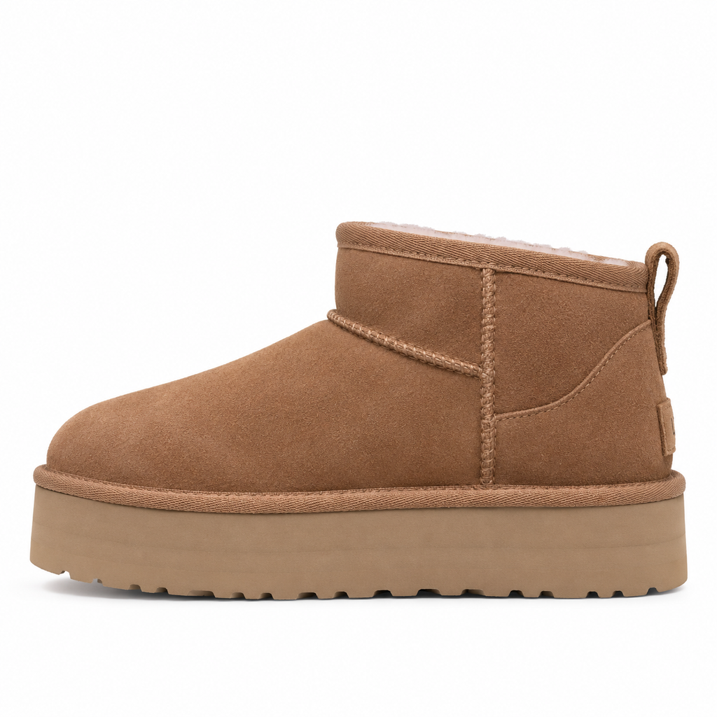 UGG Classic Ultra Mini Platform Chestnut, čizme, slika 1