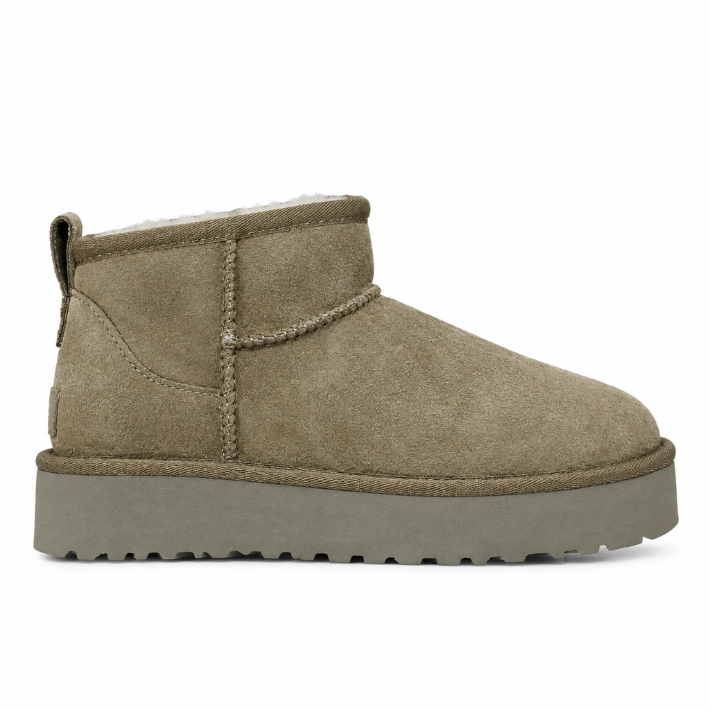 UGG Classic Ultra Mini Platform Khaki, čizme, slika 2
