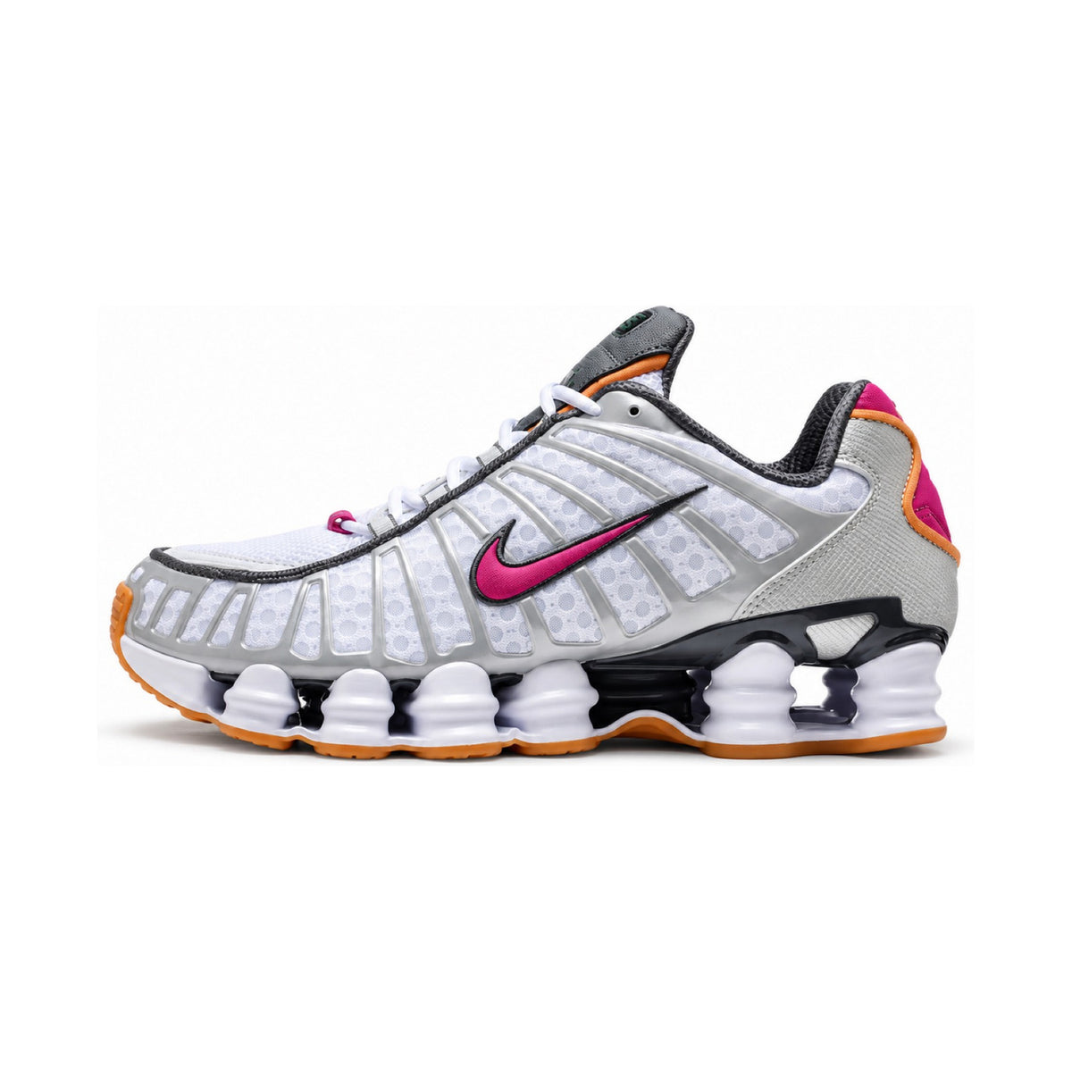 Nike Shox TL Pink White Silver – bočni profil