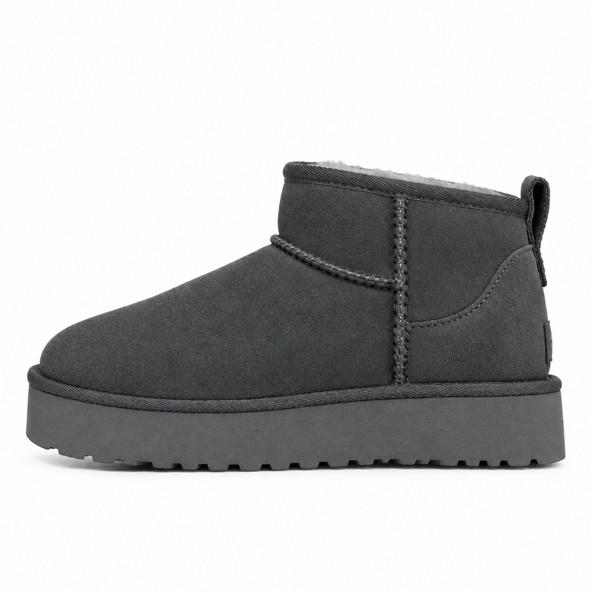 UGG Classic Ultra Mini Platform Charcoal, čizme, slika 1