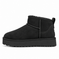 UGG Classic Ultra Mini Platform Black, čizme, slika 1