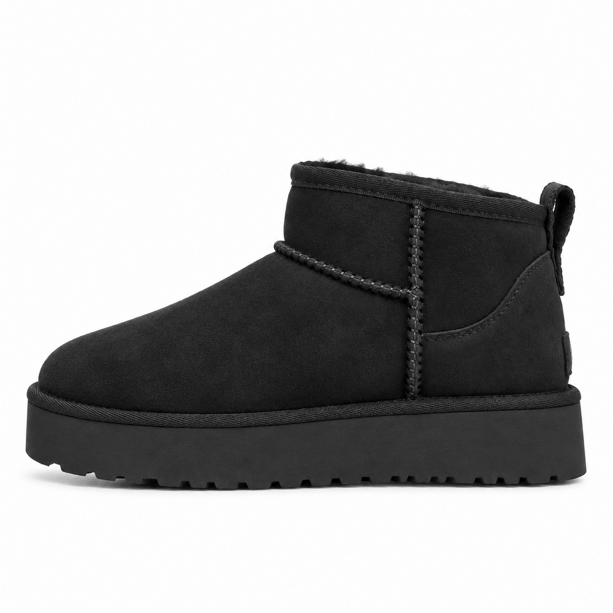 UGG Classic Ultra Mini Platform Black, čizme, slika 1