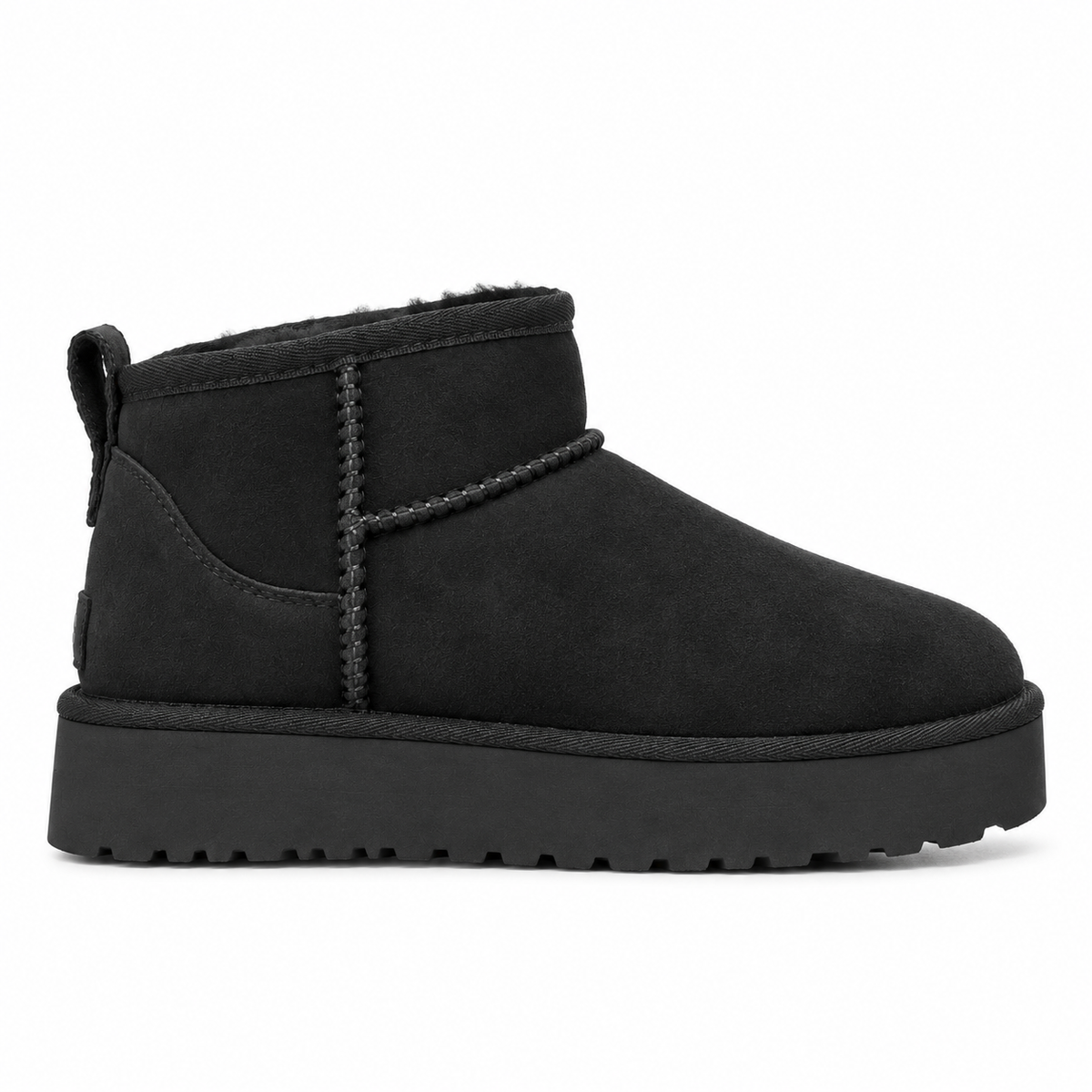 UGG Classic Ultra Mini Platform Black, čizme, slika 2