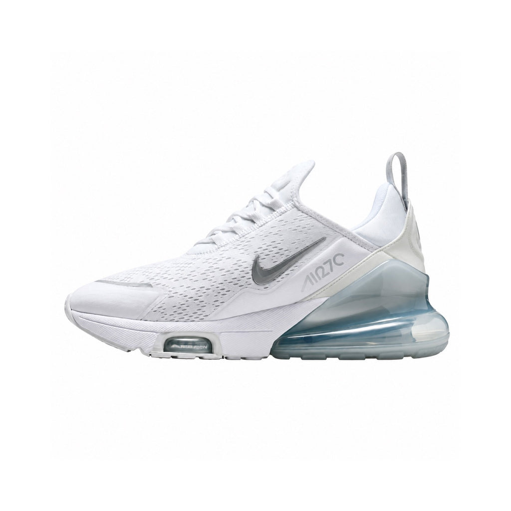 Nike Air Max 270 Premium Pure Platinum – bočni prikaz na bijeloj pozadini