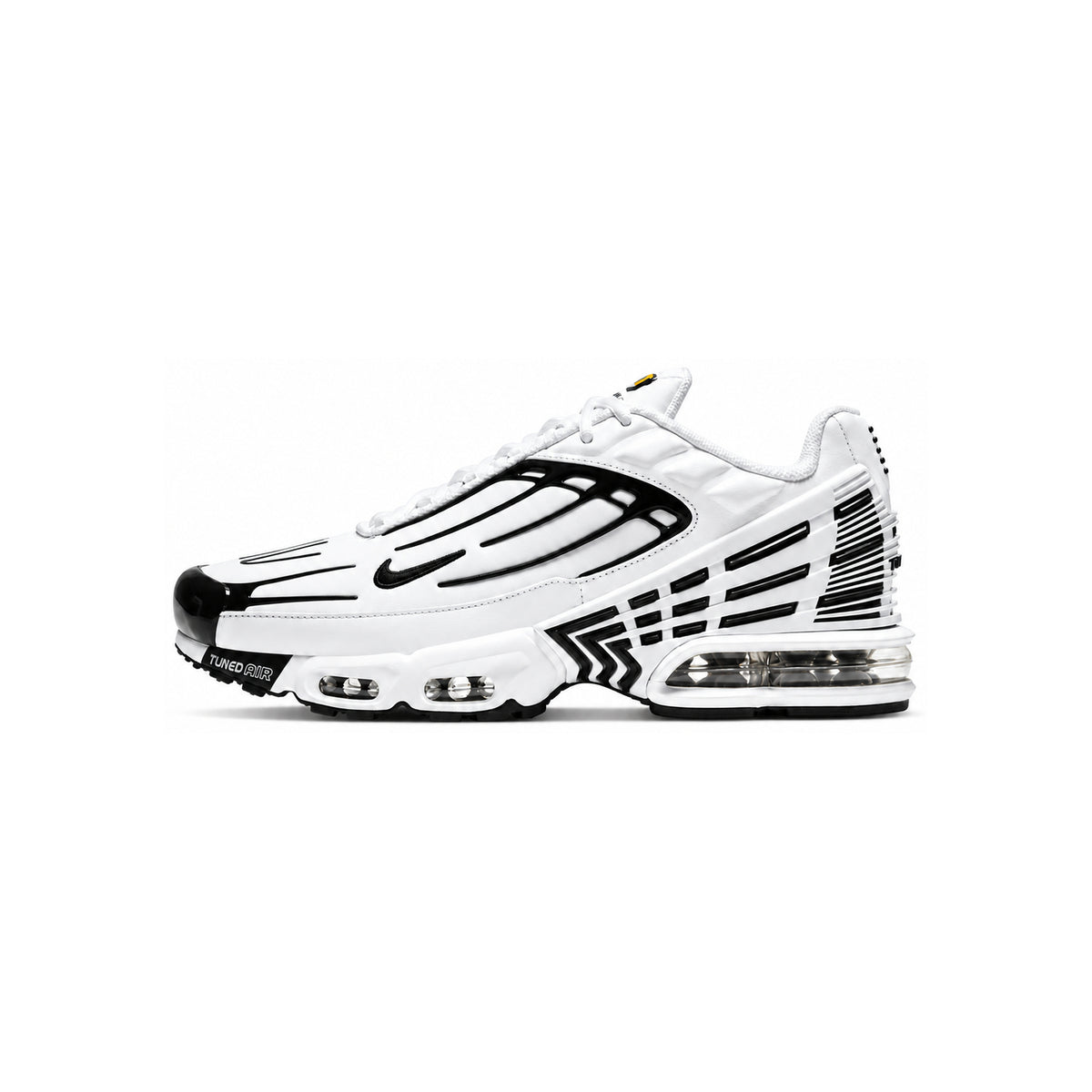 Nike Air Max Plus White Black Outline