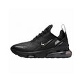 Nike Air Max 270 Premium Black / Silver – bočni prikaz na bijeloj pozadini