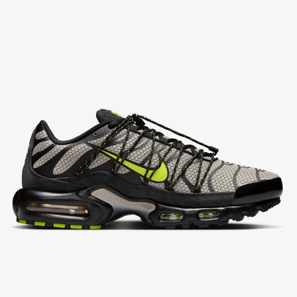 Nike Air Max Plus Utility Grey Volt, siva / neon zelena, patike, slika 2