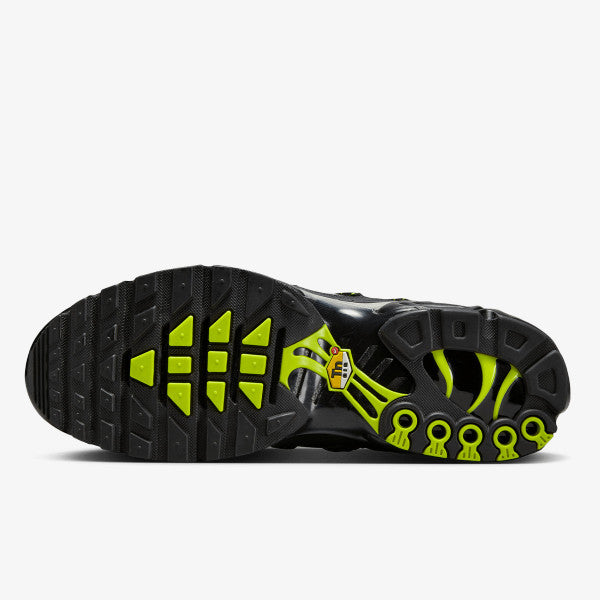 Nike Air Max Plus Utility Grey Volt, siva / neon zelena, patike, slika 4