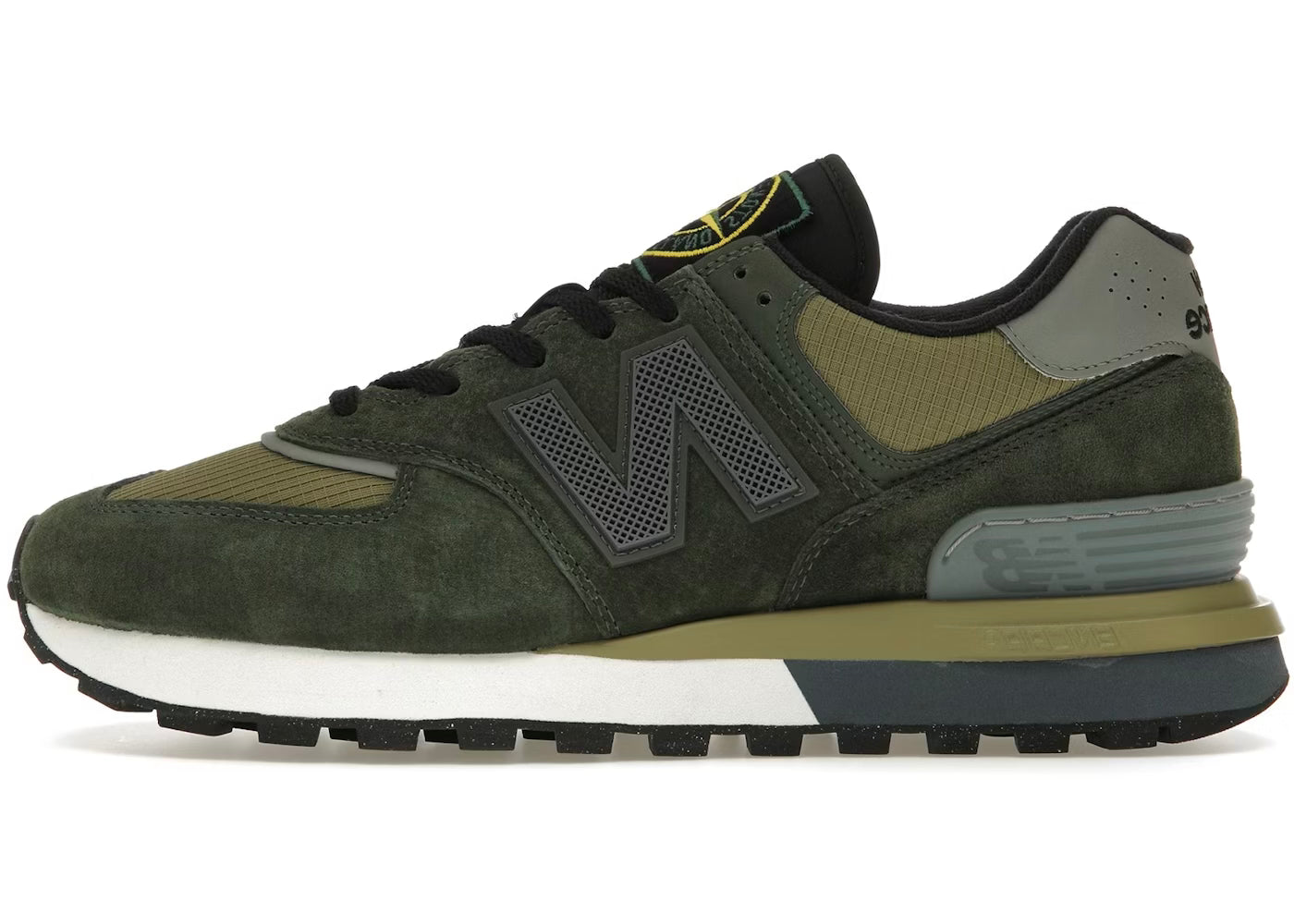 New Balance 574 Stone Island Dark Green