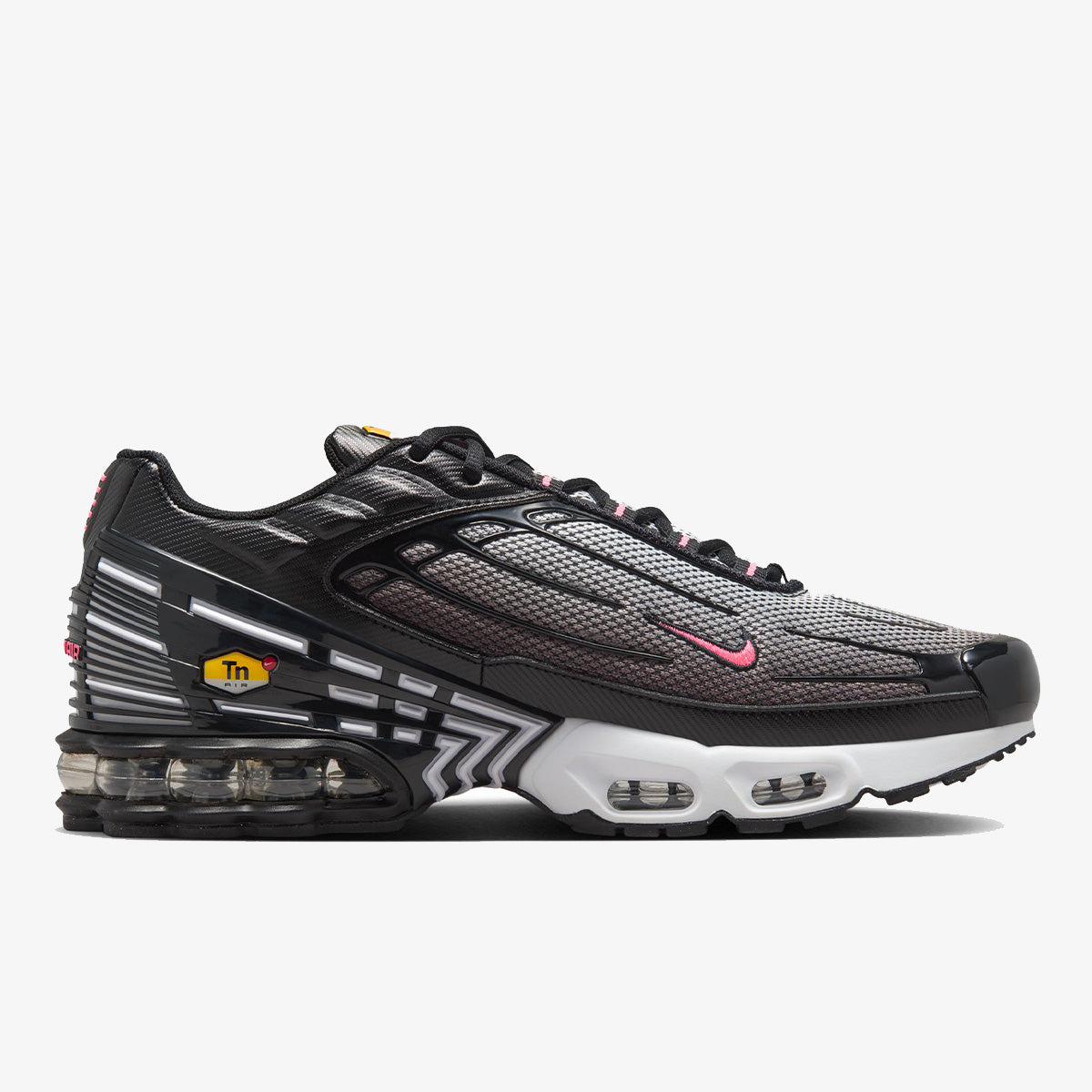 Nike Air Max Plus Black Grey Pink side