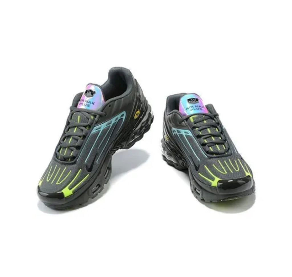 Nike Air Max Plus Black Teal Volt top