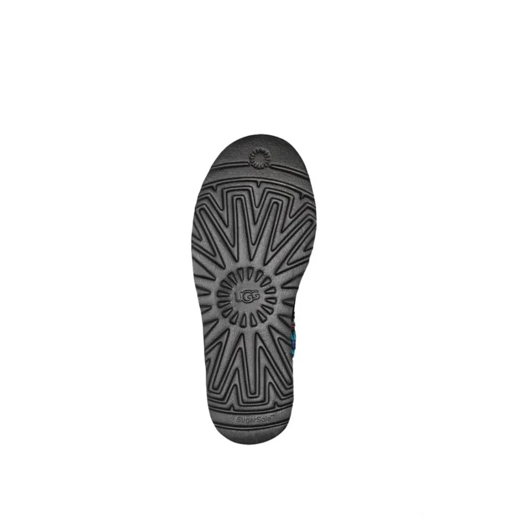 UGG Classic Ultra Mini Platform Braid Black, čizme, slika 5