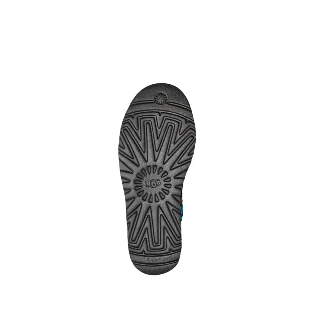 UGG Classic Ultra Mini Platform Braid Black, čizme, slika 5