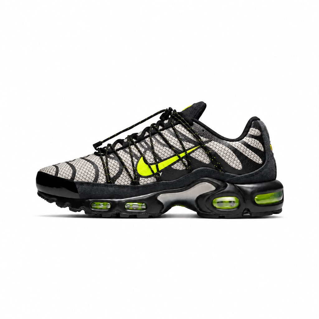 Nike Air Max Plus Utility Grey Volt, siva / neon zelena, patike, slika 1