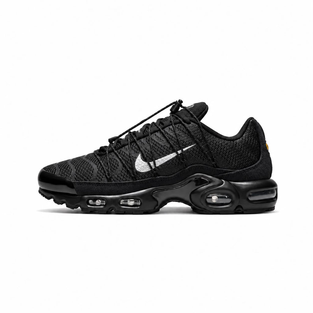 Nike Air Max Plus Utility Black Metalic, crna / metalik detalji, patike, slika 1