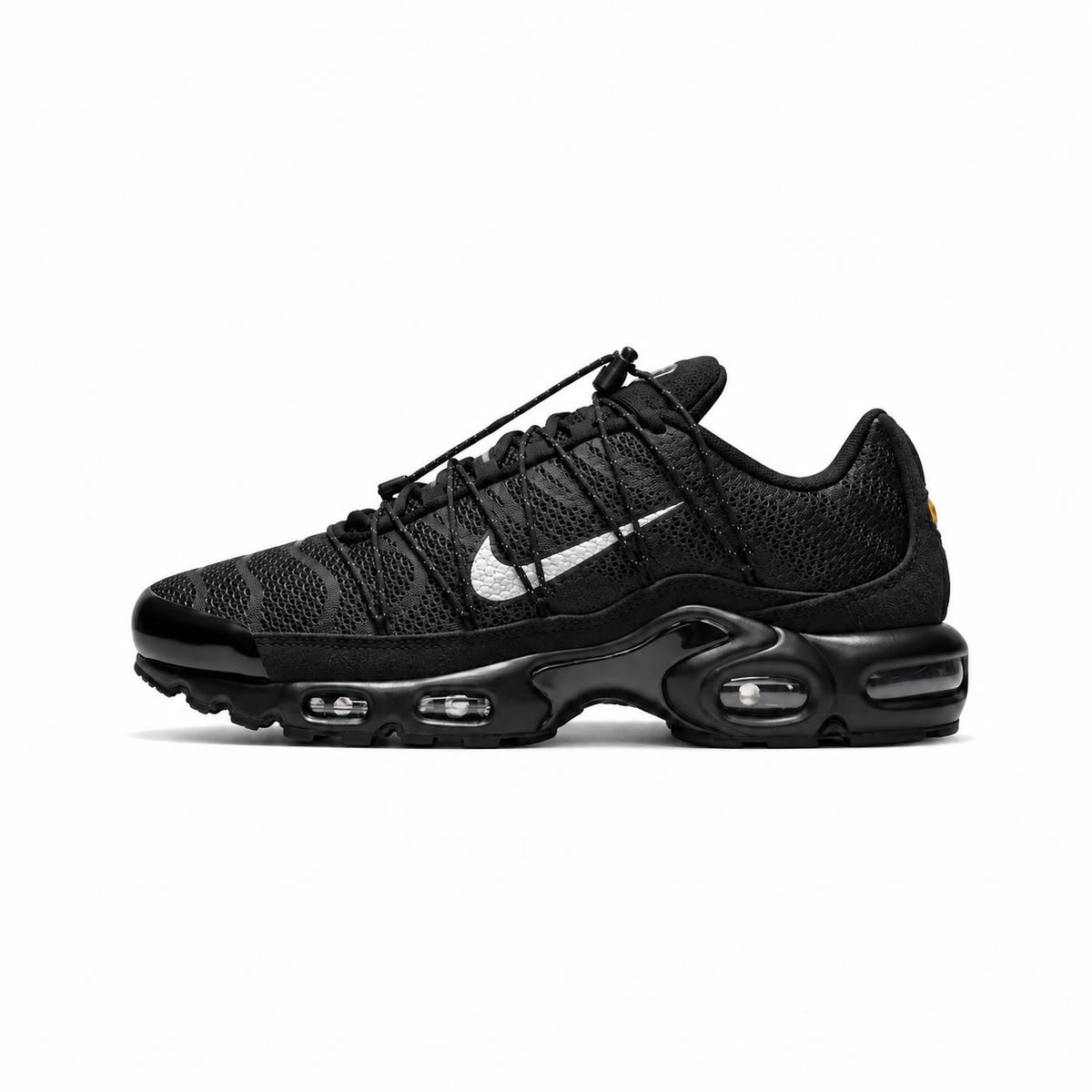 Nike Air Max Plus Utility Black Metalic, crna / metalik detalji, patike, slika 1