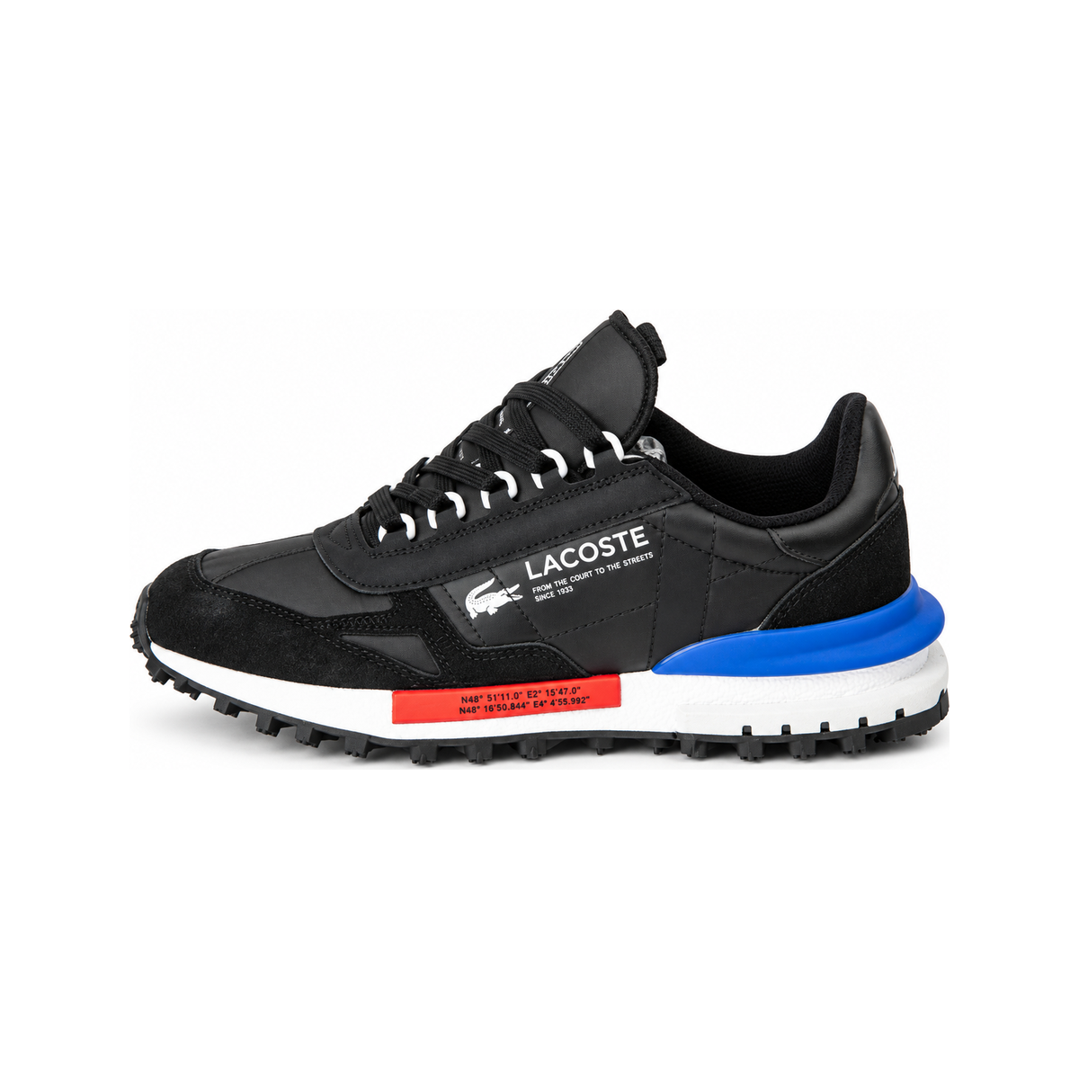 Lacoste Black Blue Red