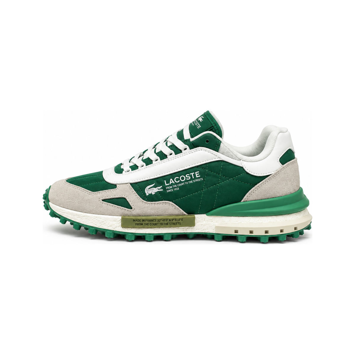 Lacoste Green White