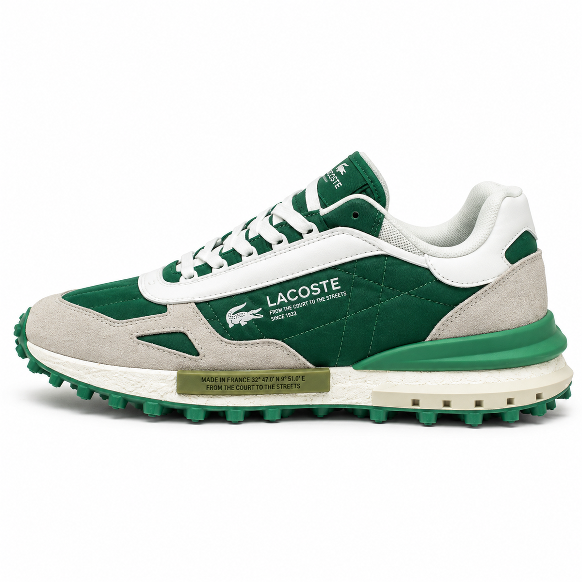 Lacoste Green White