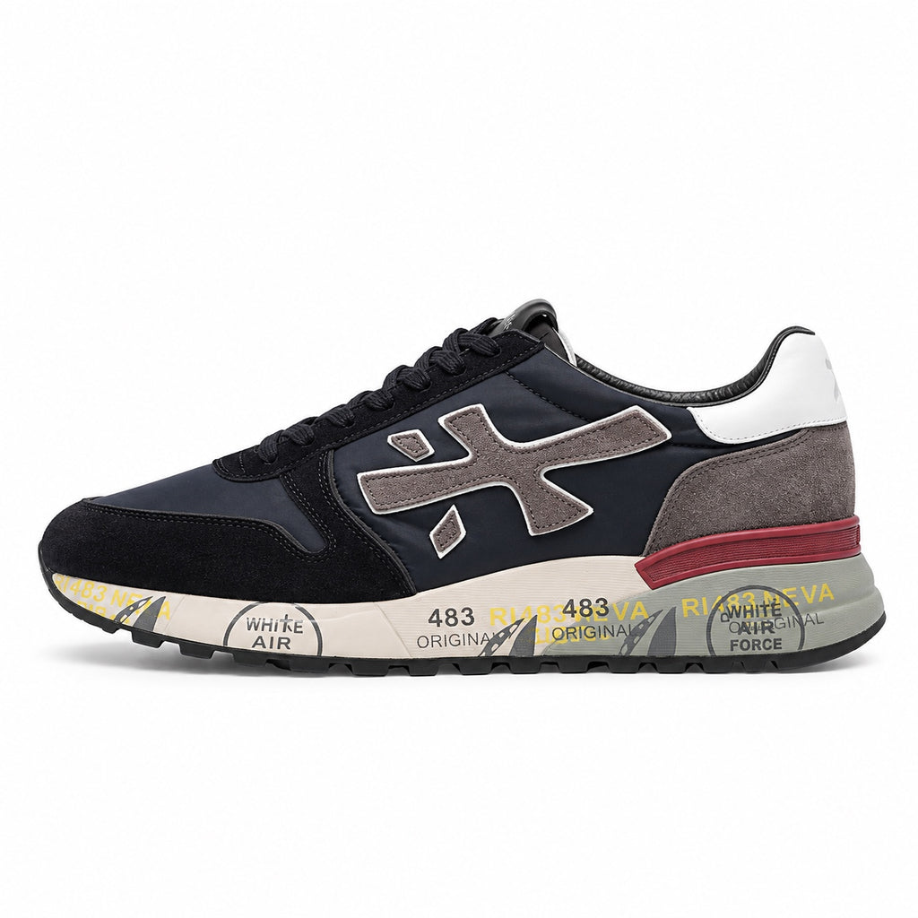 Premiata Lucy 7089 Navy Grey – bočni prikaz