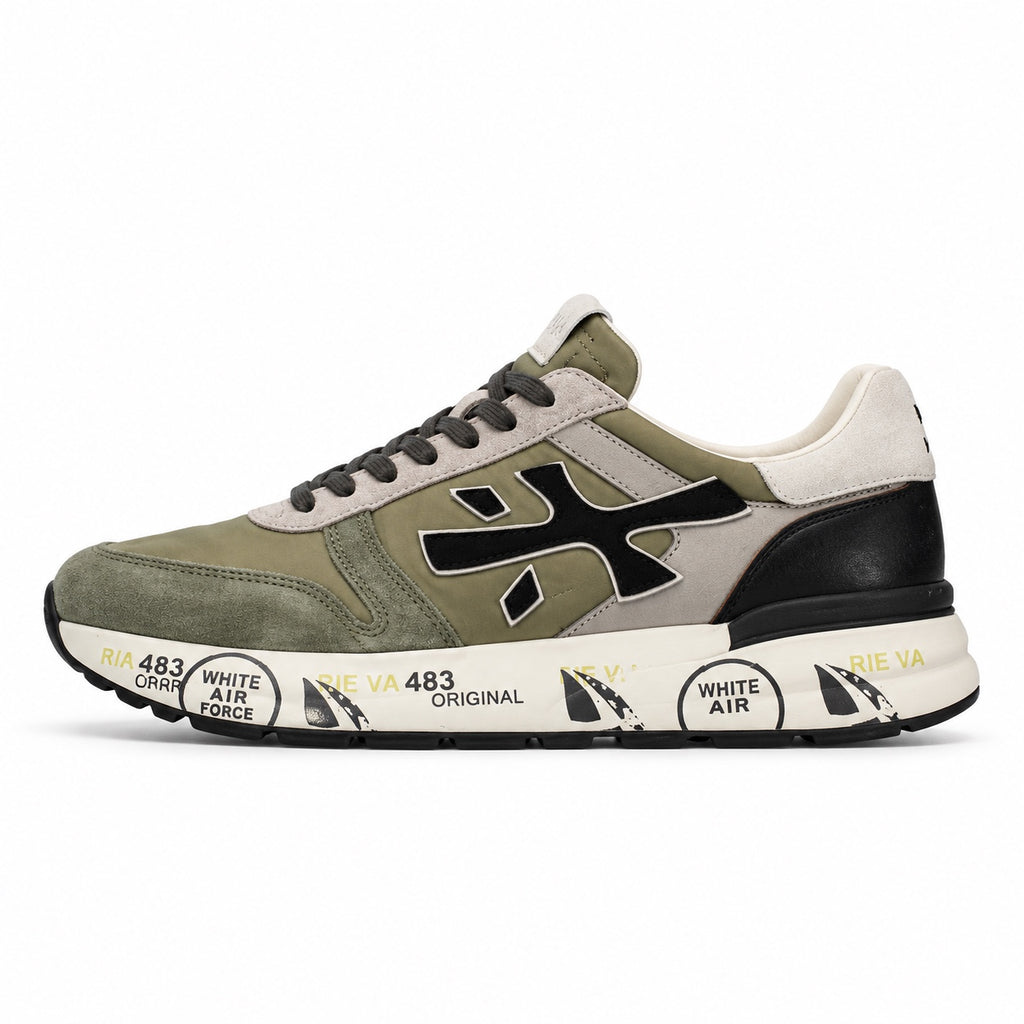 Premiata Mase 8015 Military Green Off White – bočni prikaz