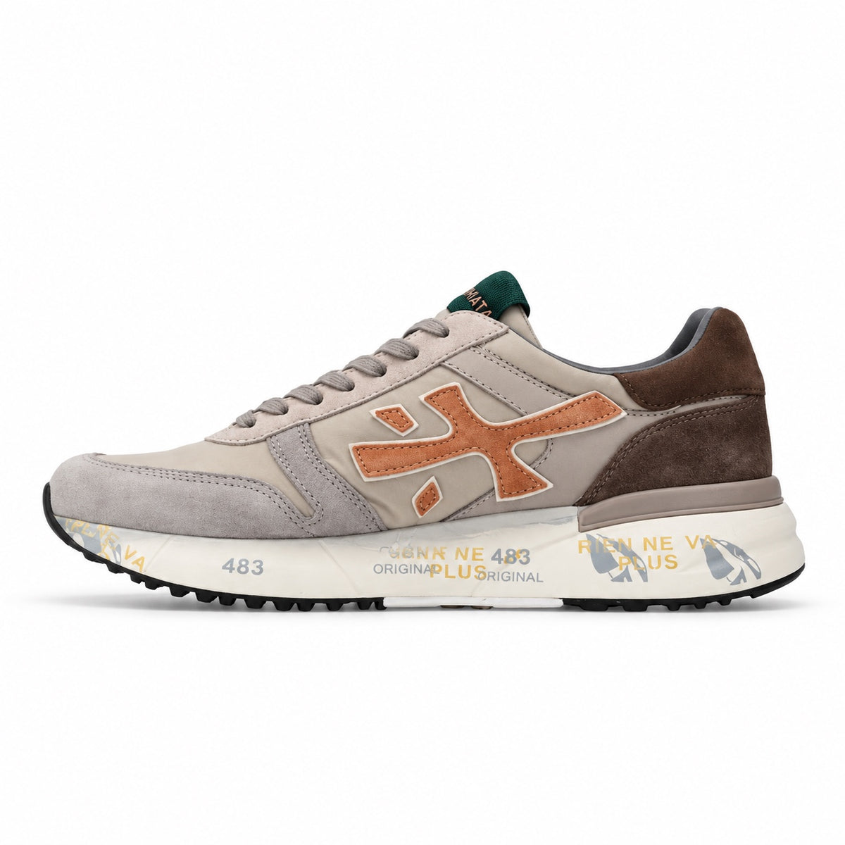Premiata Mick 7866 Beige Brown – bočni prikaz