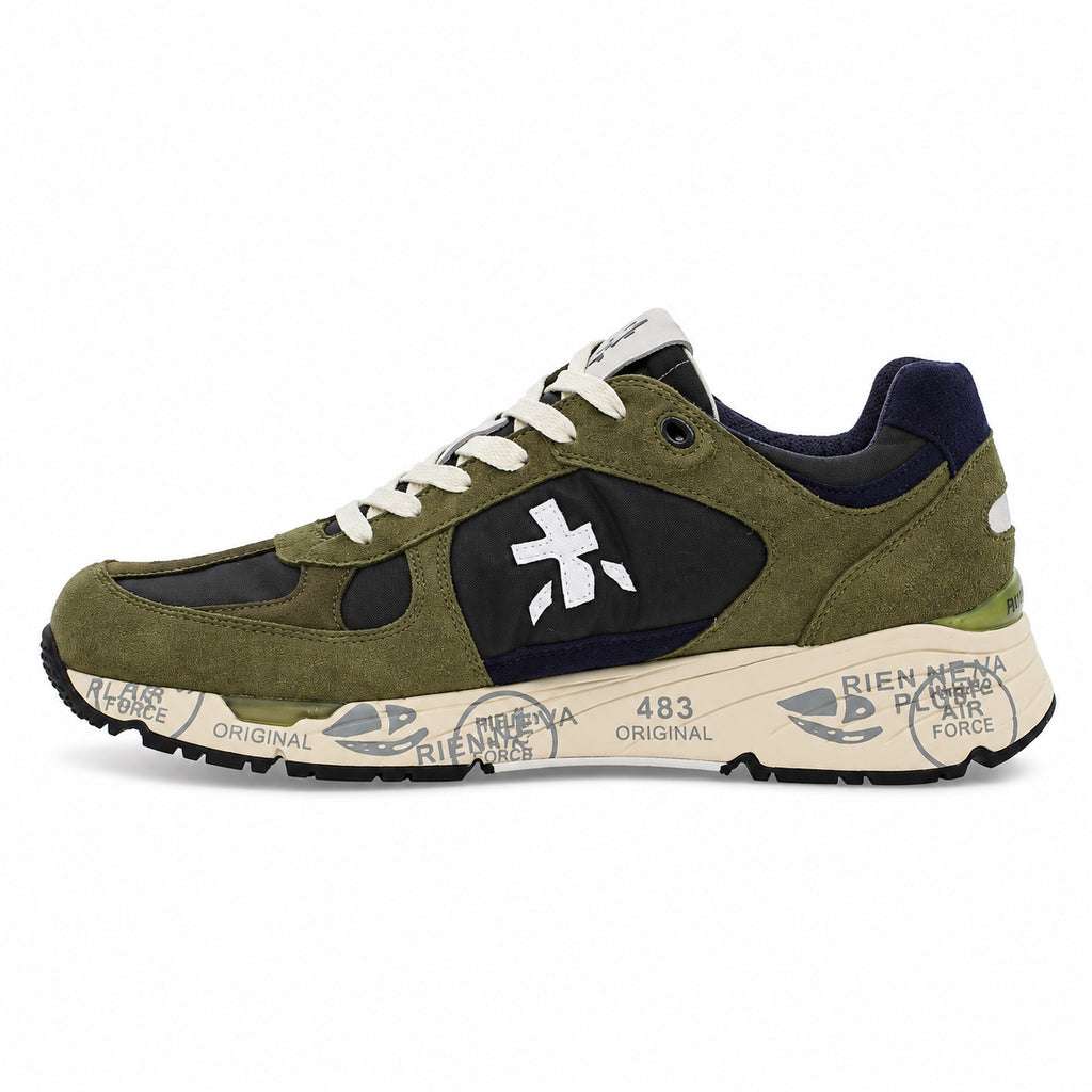 Premiata Mick 7721 Dark Blue Dark Brown – bočni prikaz