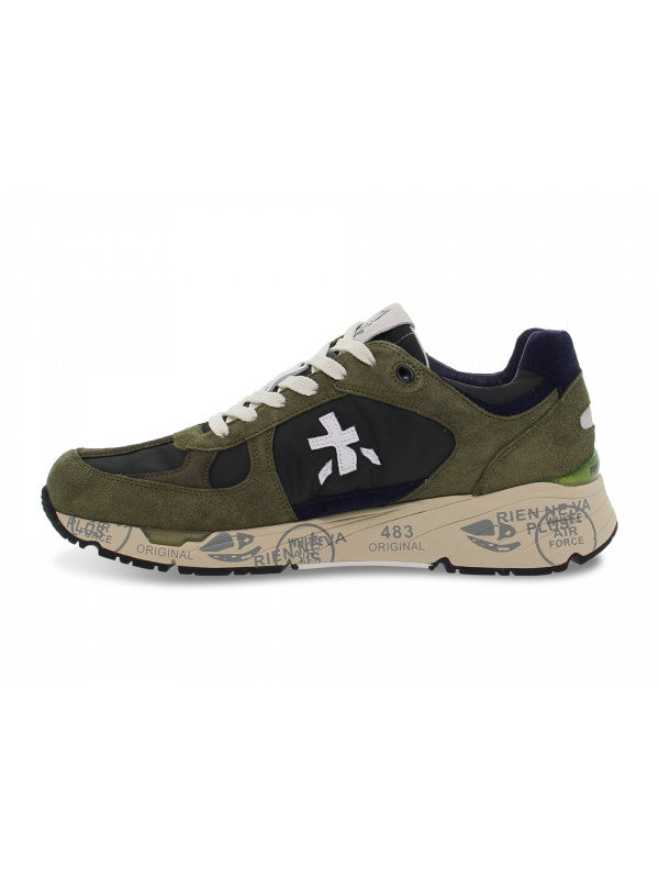 Premiata Mick 7721 Dark Blue Dark Brown – drugi ugao