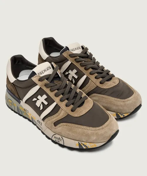 Premiata Mick 7898 Dark Brown Taupe – par patika