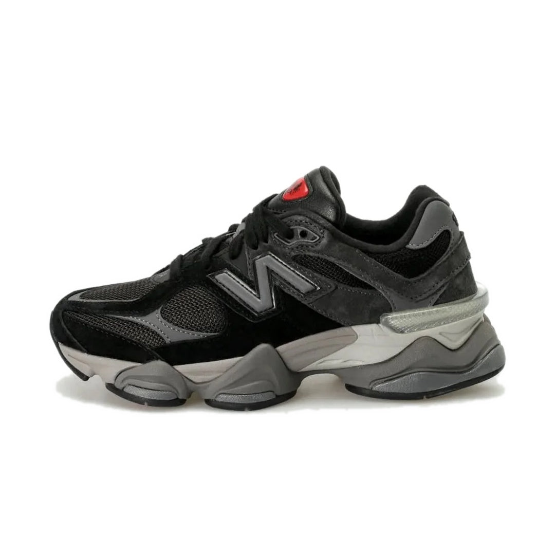 New Balance 9060 Black Grey Red