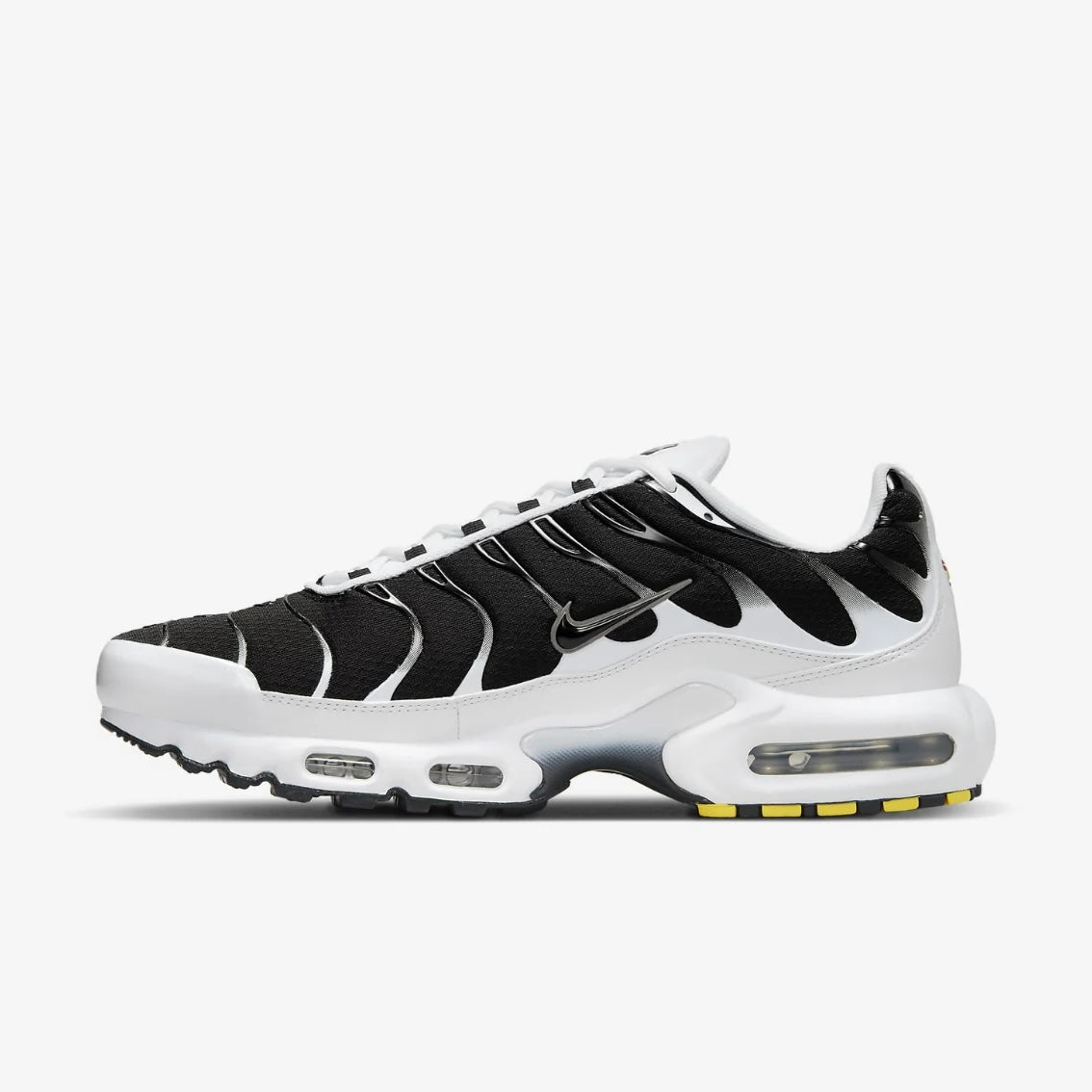 Nike Air Max Plus Black White Silver patike
