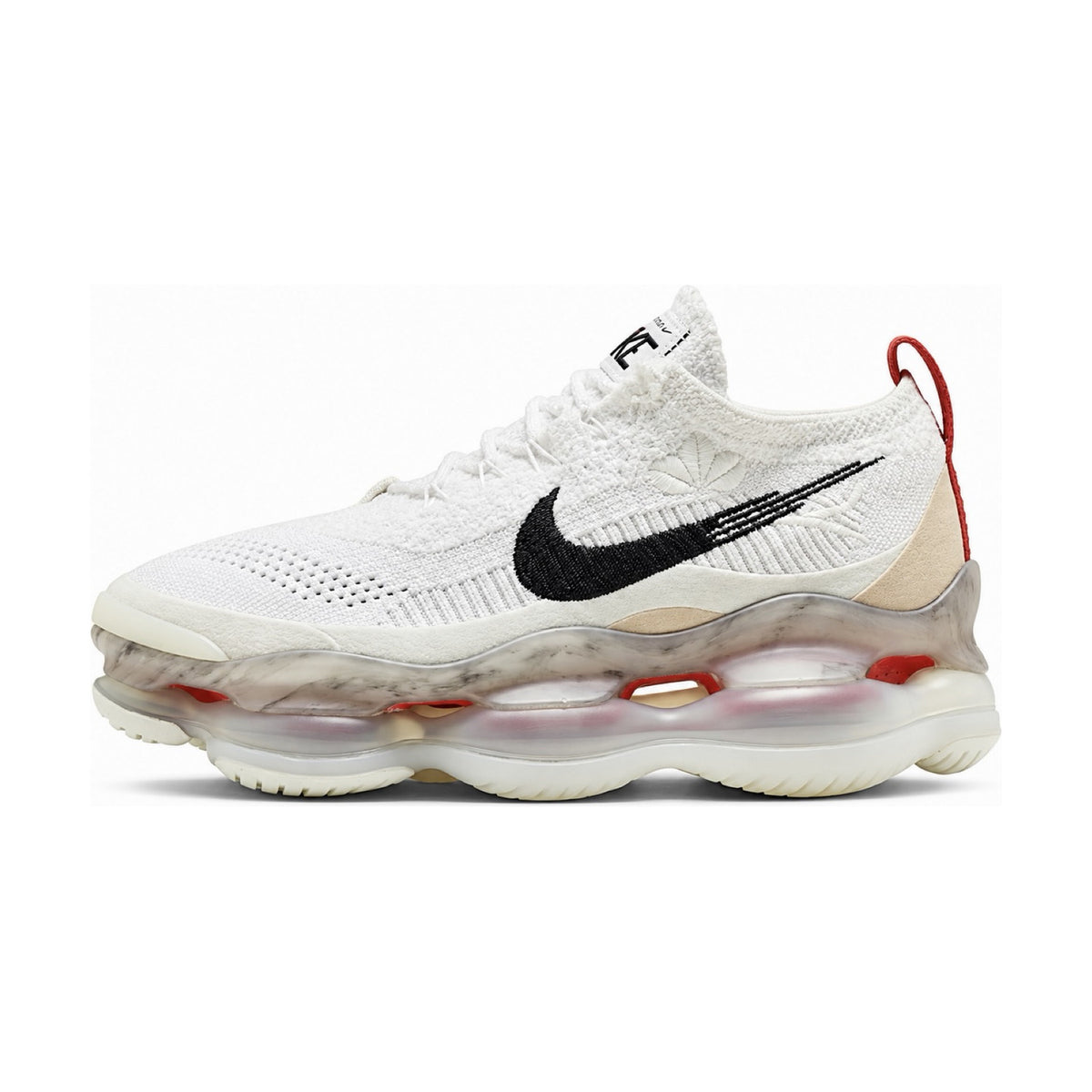 Nike Air Max Scorpion FK White Black Red – bočni profil