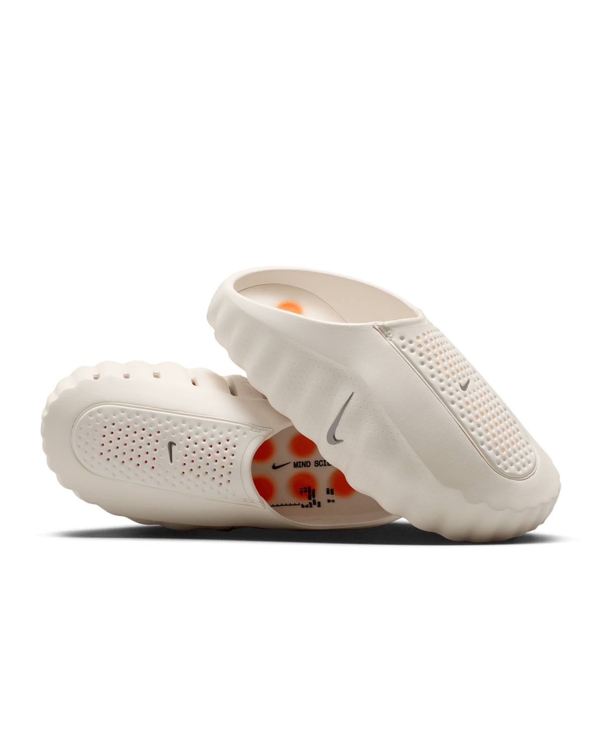 Nike Mind 001 Sail and Hyper Crimson - par