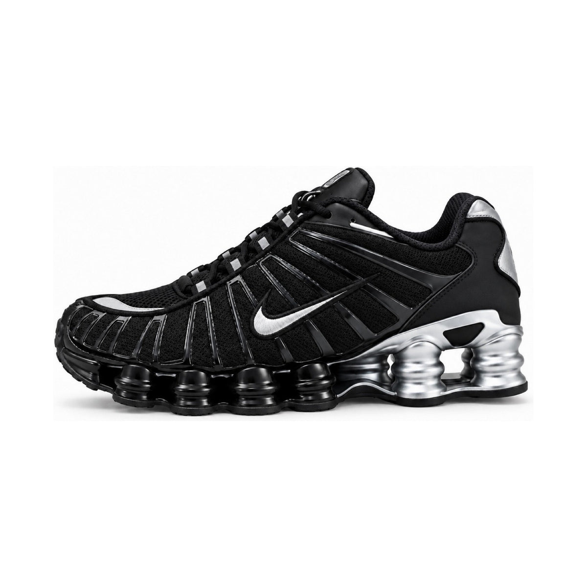Nike Shox TL Black Silver – bočni profil