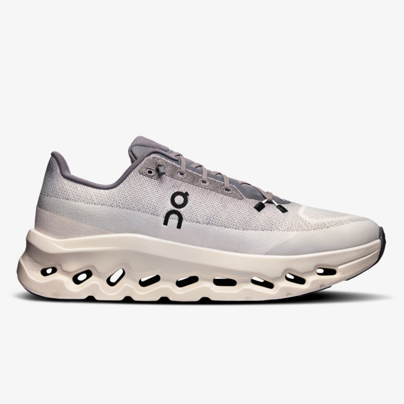 On Cloudtilt Light Grey Ivory patike – suprotni bočni profil i CloudTec Phase đon