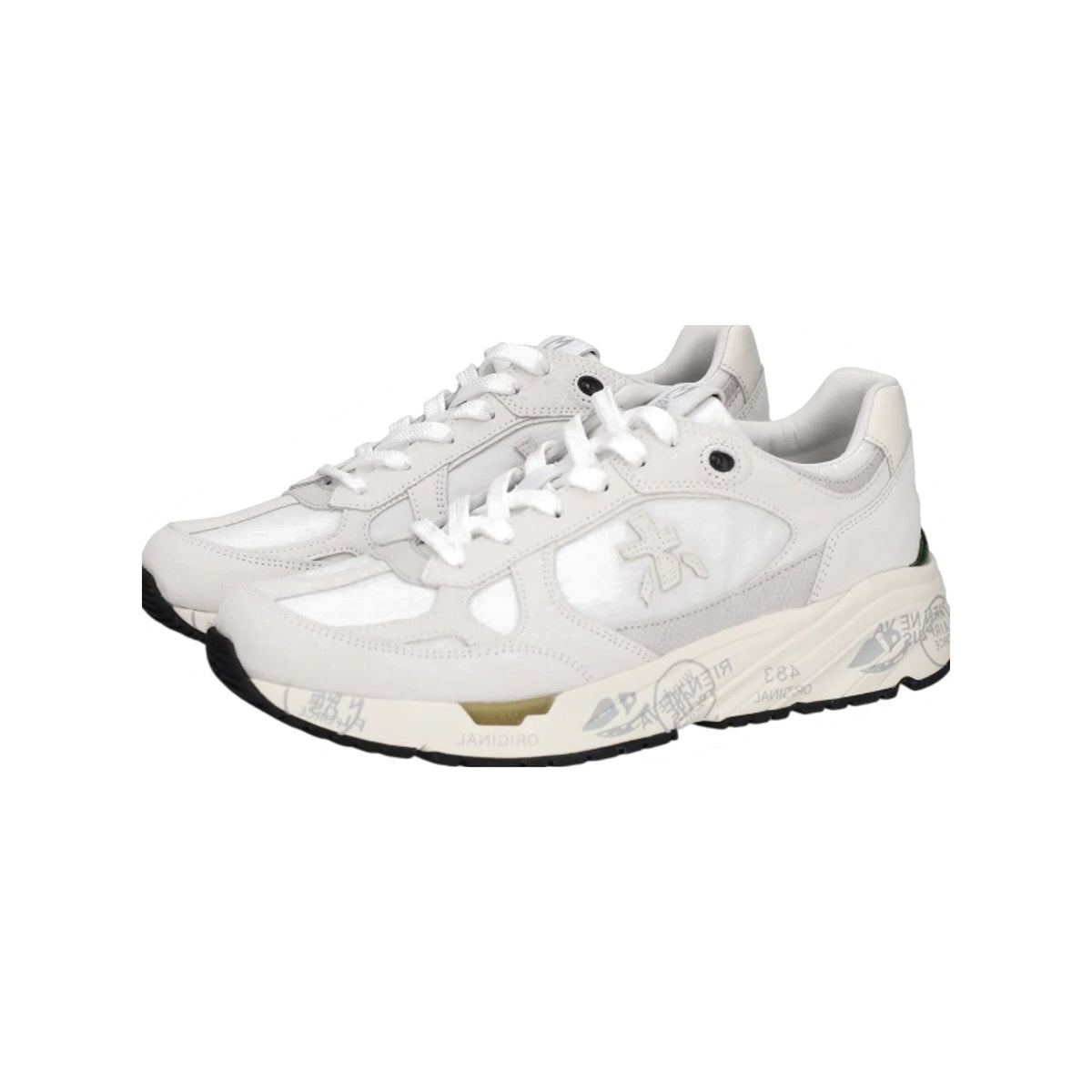 Premiata White Silver – Outlet – fotografija bez odsječenih dijelova