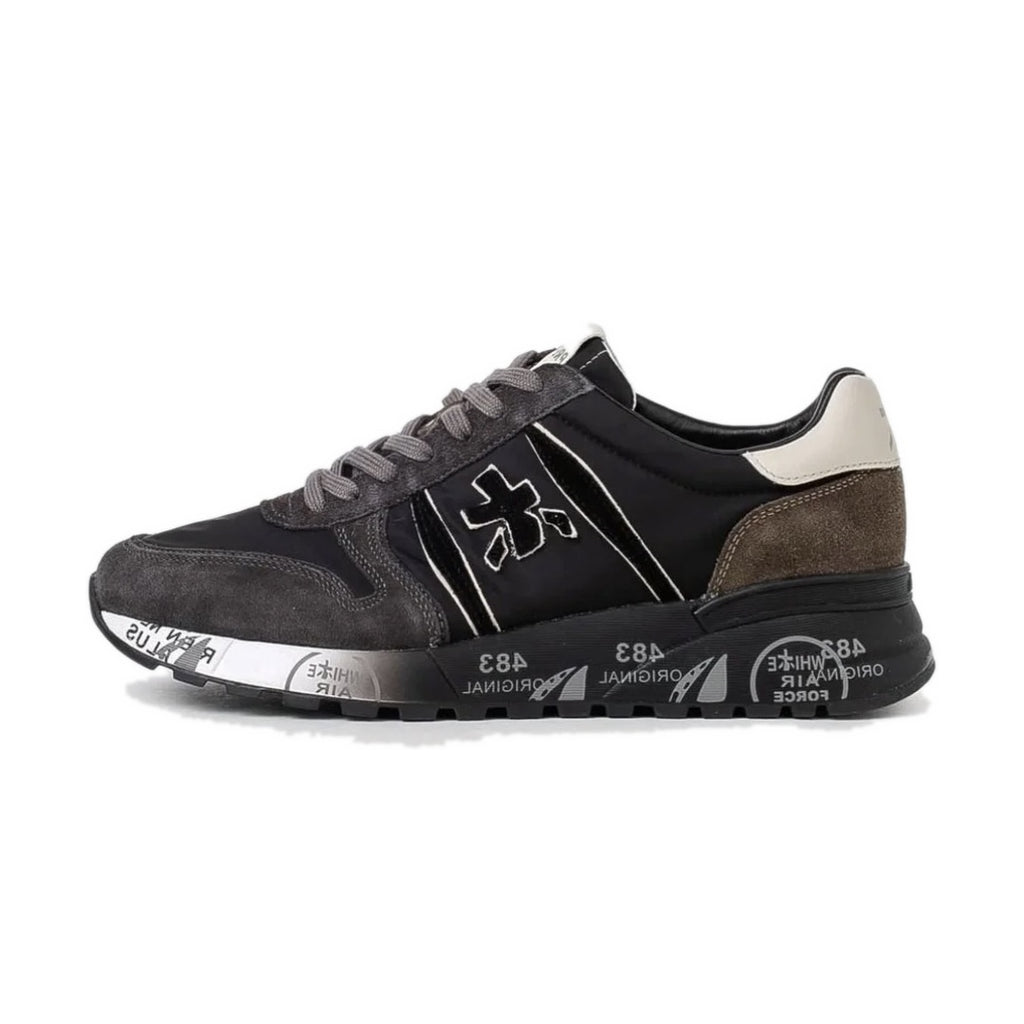Premiata Mick Grey Brown Black